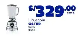 Makro Oster licuadora silver oferta