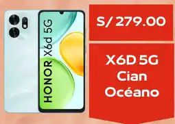 Claro Honor x6d 5g oferta
