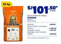 Makro Faraon arroz extra nir añejo naranja oferta