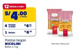Makro Nicolini pastas largas oferta