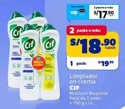 Makro Cif limpiador en crema multiuso bioactive oferta