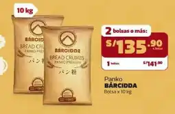 Makro Bárcidda bread crumbs panko premium oferta