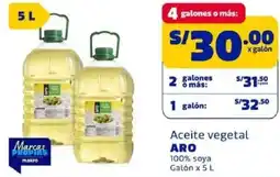 Makro Aro Aceite vegetal oferta