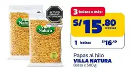 Makro Villa Natura papas al hilo oferta