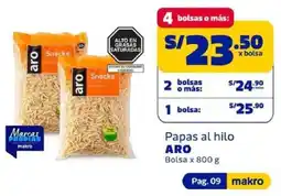 Makro Aro papas al hilo oferta
