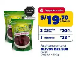 Makro Olivos del Sur aceituna entera oferta