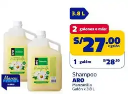 Makro Aro Shampoo Manzanilla oferta