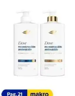 Makro Dove reconstrucción aminoácido oferta