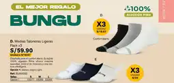 Leonisa Medias Taloneras Ligeras oferta