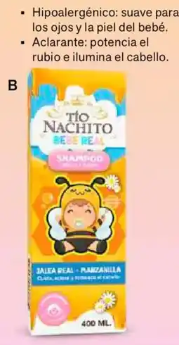 Leonisa Tío Nachito Shampoo 2 En 1 oferta
