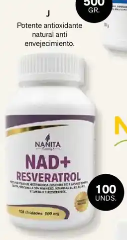 Leonisa Nad+ resveratrol 100 cápsulas oferta