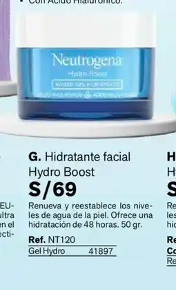Leonisa Hidratante facial Hydro Boost oferta