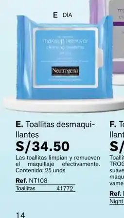 Leonisa Toallitas desmaqui- llantes oferta