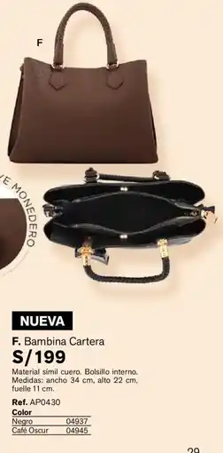 Leonisa Bambina Cartera oferta