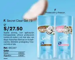 Leonisa Secret Clear Gel oferta