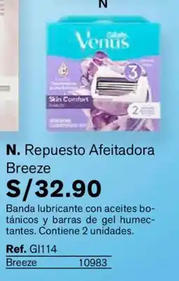 Leonisa Venus Repuesto Afeitadora Breeze oferta