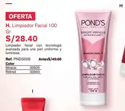 Leonisa Pond's limpiador facial 100 oferta
