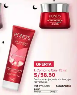 Leonisa Pond's contorno ojos oferta