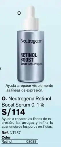 Leonisa Neutrogena Retinol Boost Serum 0.1% oferta
