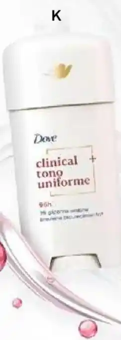 Desodorante Dove Crema Clinical Tono