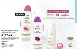 Leonisa Dove desodorante aero-sol tono uniforme oferta