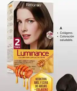 Leonisa Recamier luminance coloracion capilar en crema oferta