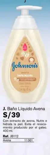 Leonisa Johnson's Baño Líquido Avena oferta