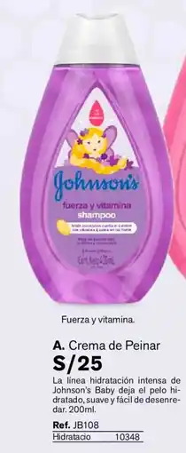 Leonisa Johnson's crema de peinar oferta