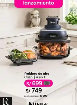 Ripley Ninja freidora de aire Crispi 4 en 1 oferta