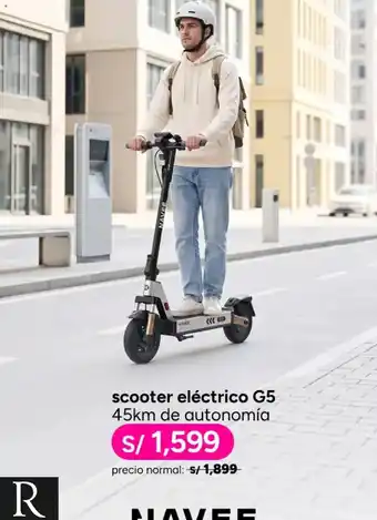 Navee scooter eléctrico G5