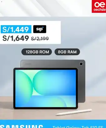 Samsung Tablet Galaxy Tab S10 FE