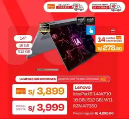 Wong Lenovo IdeaPad 5 14AKP10 oferta