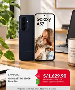 Sodimac Samsung Galaxy A57 5G 256GB Dark Blue oferta