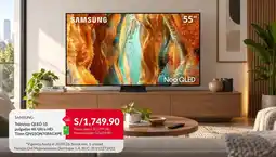 Sodimac Samsung Televisor QLED 55 pulgadas 4K Ultra HD Tizen QN55QN70FAGXPE oferta