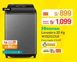 Metro Hisense lavadora 20 kg oferta