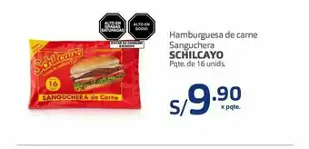 Makro Hamburguesa de carne schilcayo oferta