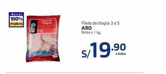 Makro Filete de tilapia 3 a 5 aro oferta