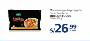 Makro Milanesa de pechuga de pollo super rancheras oregon foods oferta
