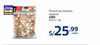 Makro Mixtura de mariscos especial aro oferta