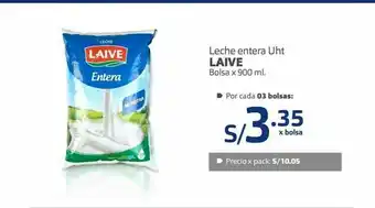 Makro Leche entera uht laive oferta
