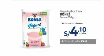 Makro Yogurt sabor fresa bonlé oferta