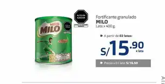 Makro Fortificante granulado milo oferta