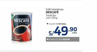 Makro Café instantaneo nescafé oferta