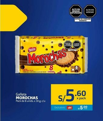 Makro Galletas morochas oferta