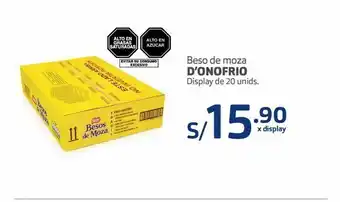 Makro Beso de moza d'onofrio oferta