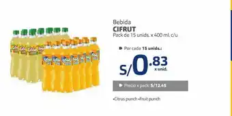 Makro Bebida cifrut oferta
