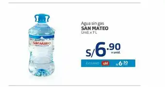 Makro Agua sin gas san mateo oferta