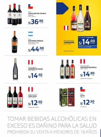 Makro Vino casillero del diablo oferta