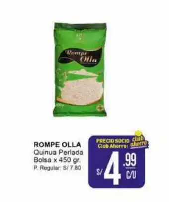 Mayorsa Rompe Olla Quinua Perlada Bolsa x 450gr oferta