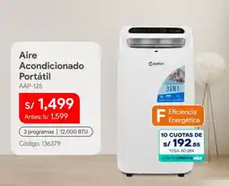 Hiraoka Amray aire acondicionado portátil oferta